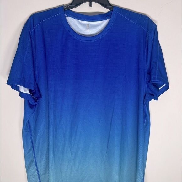 New Ideology Men's Size XXL Regular Fit Ombre Crewneck Performance T-Shirt - Picture 3 of 7